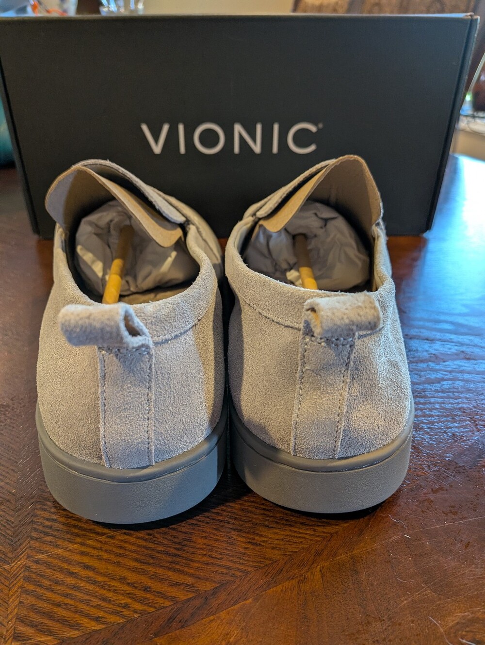 Vionic Women's Uptown Loafers in Light Gray, Wide Width, NWT - Picture 3 of 5